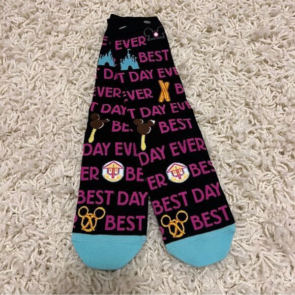 Disney Parks Best Day Ever Socks - Picture 1 of 2